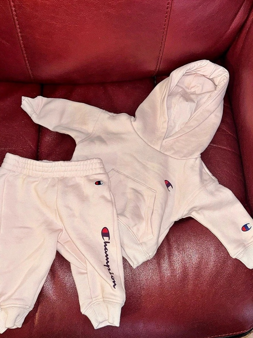 Champion Pink Hooded Matching Set